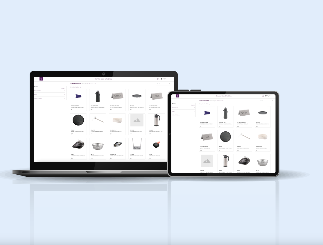 e-Catalog Mock